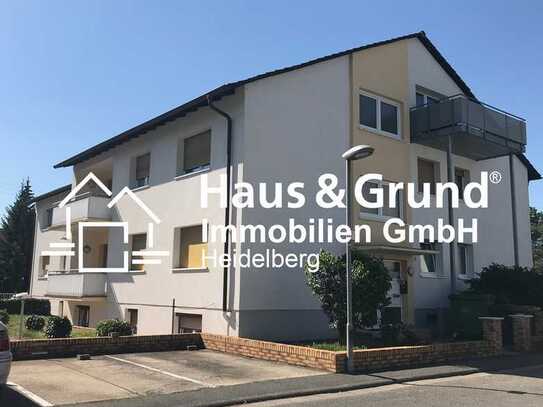 Haus & Grund Immobilien GmbH - frisch renovierte 3-ZKB mit Balkon und PKW-Stellplatz in Leimen