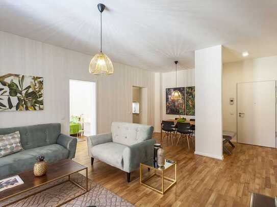 gemütliche Wohnung mit EBK, Parkett & Fußbodenheizung