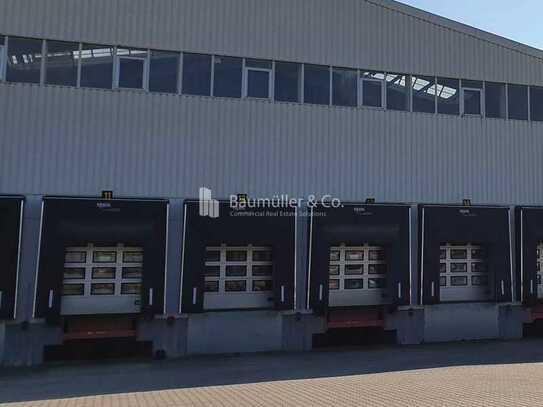 "BAUMÜLLER & CO." - flexible Lagerfläche - 8.000 m² - Anbindung BAB 3 - Flughafen-Nähe