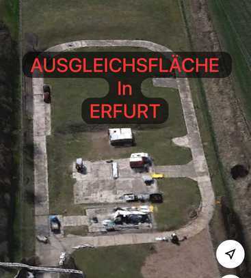 Ausgleichsfläche im Stadtgebiet Erfurt zu verkaufen