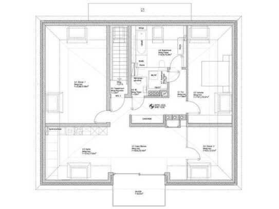 Geschmackvolle 4-Zimmer-DG-Wohnung mit gehobener Innenausstattung mit Balkon EBK in Dachau