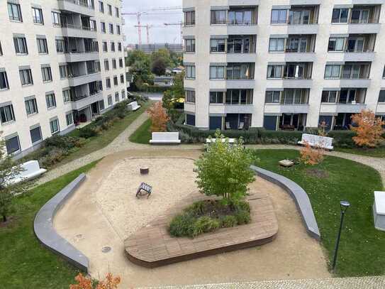 Moderne 2-Zimmer-Wohnung mit Einbauküche und Echtholzparkett