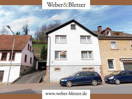 Lukratives Zweifamilienhaus in zentraler Lage von Unter-Flockenbach!