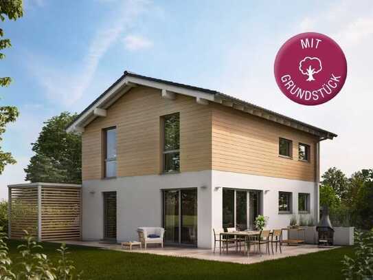 Individuell geplantes massives Familienhaus + Photovoltaik, Speicher & Wallbox!