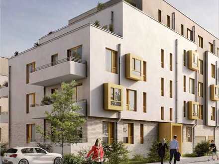 Neubau/Erstbezug: Lichtdurchflutete 3,5 Zi-Erdgeschosswohnung