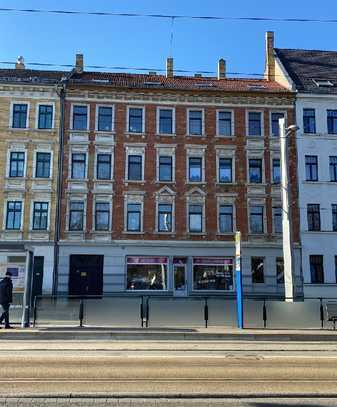 Großzügige Gewerbeeinheit mit optimaler Sichtbarkeit auf der Prager Straße in Leipzig