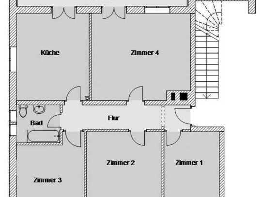 Schöne 4-Zimmer-Wohnung mit Südbalkon in Gmund am Tegernsee