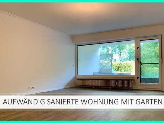 Schöne, helle Drei-Zimmer-Wohnung mit Garten Nähe Herold Center