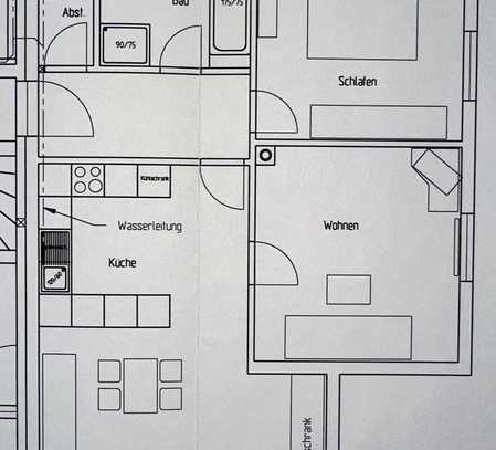 2,5-Zimmer-Wohnung (Erdgeschoss) in Maximiliansau