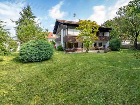 Viel Platz für die ganze Familie bietet dieses Einfamilienhaus im Herzen von Peiting