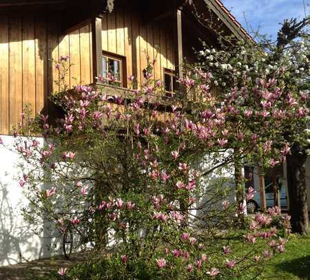 Dachgeschosswohnung in idyllischer ruhiger Lage am Simssee