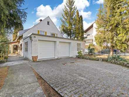 Modernisierungsbedürftiges Ein-/Zweifamilienhaus mit großem Garten in ruhiger Lage Königsbrunns