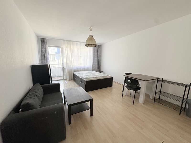                                                               Top-Lage Bockenheim: Helle 1-Zimmer-Wohnung mit Balkon                                                       in Bockenheim (Frankfurt am Main)