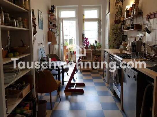 Tauschwohnung: schöne Altbauwohnung, 3 Zimmer, Balkon