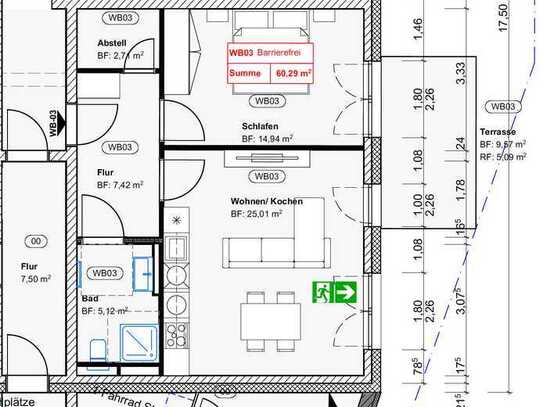 Perfekt für Singles & Paare - 2-Zi.-Wohnung mit großer Terrasse