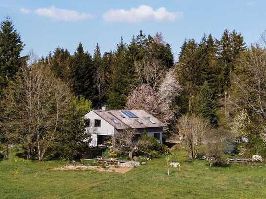 Haus (EG und DG) in idyllischer Alleinlage mit 8 Zimmern