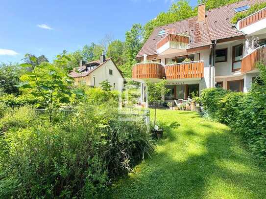 Charmante Maisonette-Wohnung mit Garten in Bestlage