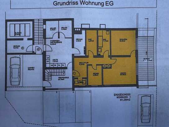 Ansprechende 2-Zimmer-EG-Wohnung mit Terrasse und Einbauküche in Trier