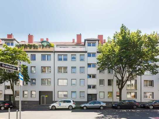 Schön geschnittene 2-Zimmerwohnung mit Balkon in Düsseldorf zu vermieten!