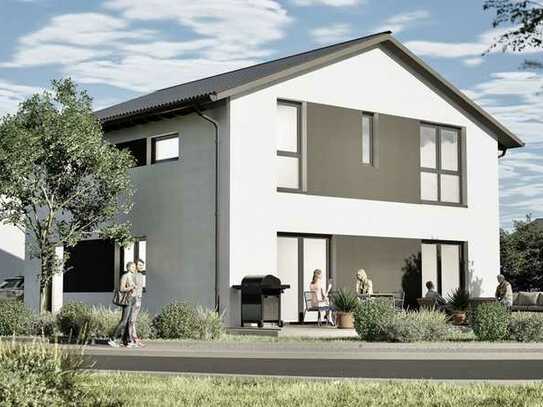 Moderner Neubau: Einfamilienhaus mit Terrasse und Garten!