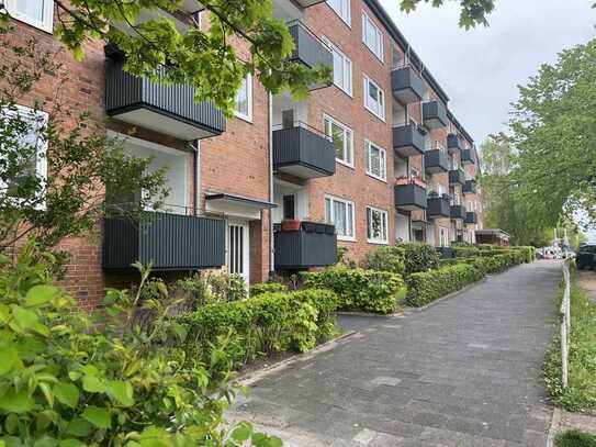 Schöne Hochpaterre-Wohnung. Zwischen Kieler Hörn, Brook und Langsee.