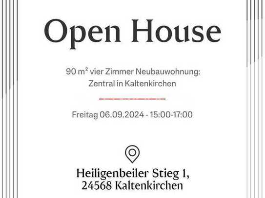 Am 06.09.2024 Open House! Der perfekte Sommer findet hier statt!