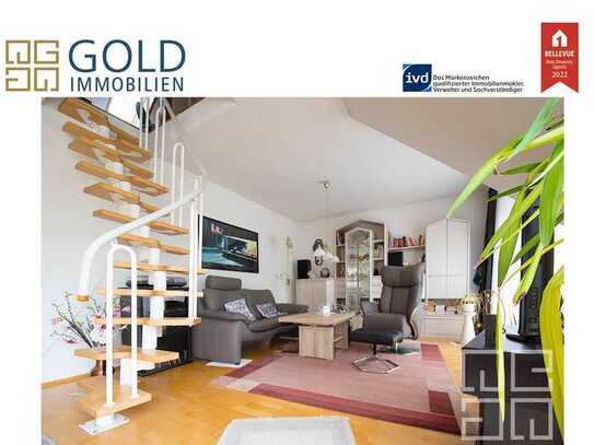 GOLD IMMOBILIEN: Gemütliche Dachgeschosswohnung in beliebter Lage von Mainz-Finthen