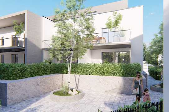 Neubau 2-Zimmer-EG-Wohnung - mit Terrasse/ Garten in attraktiver Lage von Amberg mit eigenem Zugang