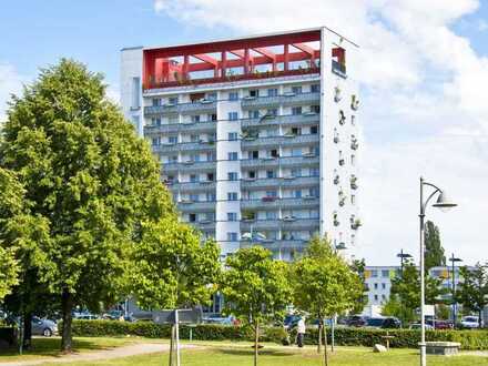 Große 2-Raumwohnung mit Terrasse im Stadtzentrum
