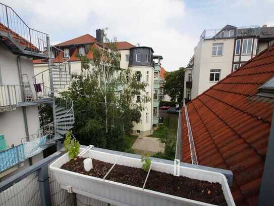 Dachgeschoss mit sonnigem Ausblick im beliebten Leipzig-Gohlis, provisionsfrei