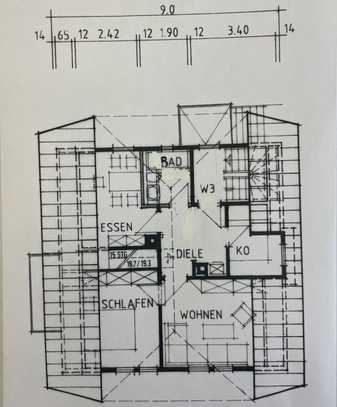 Schöne 4-Zimmer-DG Whg in Freudenstadt, zentrale Lage, Nationalpark Schwarzwald