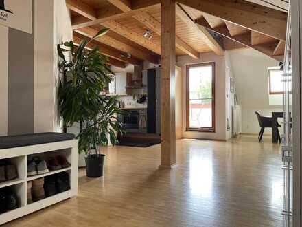 Hochwertige Maisonette Wohnung mit Balkon und Einbauküche in BFH-Kochendorf
