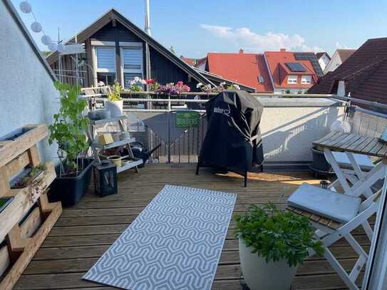 3 Zimmer Maisonette mit Loggia