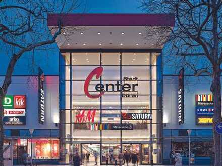 Gastronomiefläche von ca. 90 m² mit Terrasse (65 m²) im Stadt Center Düren