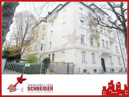 IMMOBILIEN SCHNEIDER - schöne 3 Zimmer Wohnung in denkmalgeschütztem Jugendstilhaus