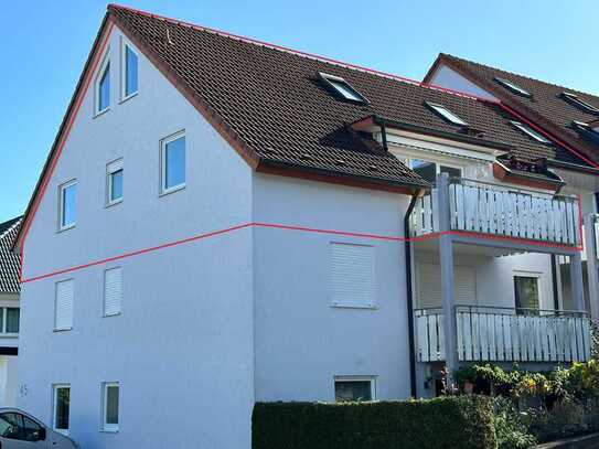 Sonnige 5-Raum-Maisonette-Wohnung in Hildrizhausen