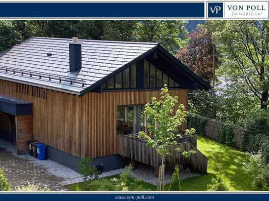 Modernes Einfamilienhaus in naturnaher Idylle