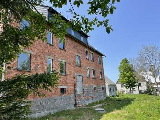 Mehrfamilienhaus (Rohbau) im Urlaubsort Holzhau