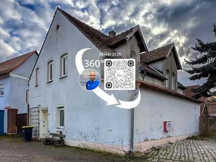 Einfamilienhaus mit Potential in der Ortsmitte von Großjena!