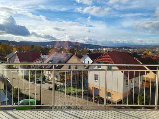 Neubau: Stilvolle, geräumige 3-Zimmer-Wohnung mit Balkon in Bad Kreuznach