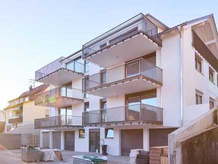 Neubau 3-Zimmer-Wohnung, Aufzug, Fußbodenheizung, elekt. Rollläden, Einzelgarage, Bezugsfertig