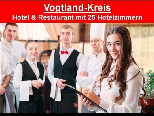 Hotel & Restaurant mit 25 Hotelzimmern zu verkaufen