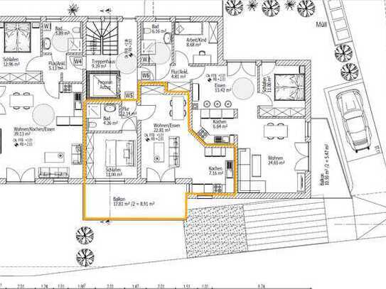 Geschmackvolle 2-Zimmer-Wohnung mit gehobener Innenausstattung mit Balkon und EBK in Ingolstadt