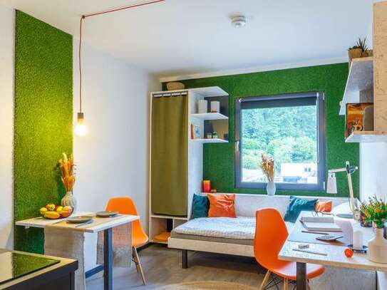 all in rent incl. electricity, WiFi, Fitness , Cinema, Gastronomy , Parking, Community Management