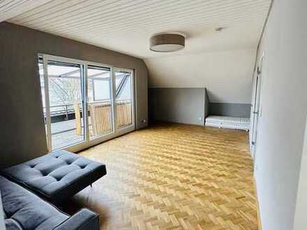 Sanierte 1-Zimmer-Wohnung mit Balkon und Einbauküche in zentraler Lage in Bad Nauheim