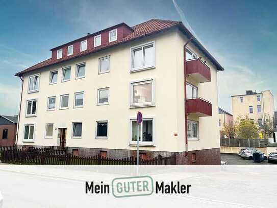 Helle 3-Zimmer-Wohnung mit Süd-Balkon und moderner Einbauküche in Bremerhaven-Wulsdorf