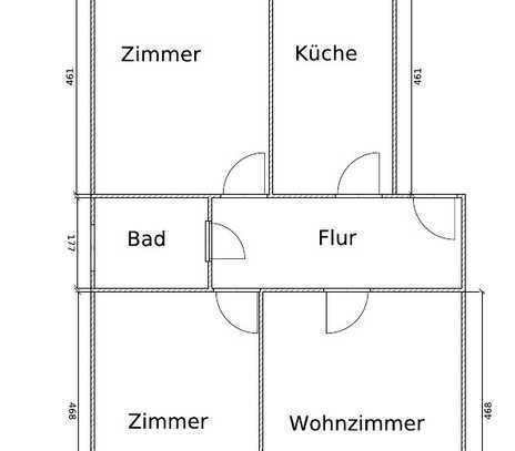 Attraktive 3-Zimmer-Wohnung in der Petristr. / Braunschweig