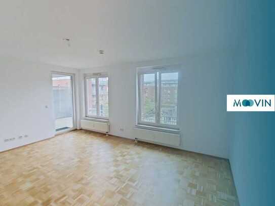 Nur mit WBS! - Gemütliche 3-Zimmer-Wohnung mit Balkon in Hannover