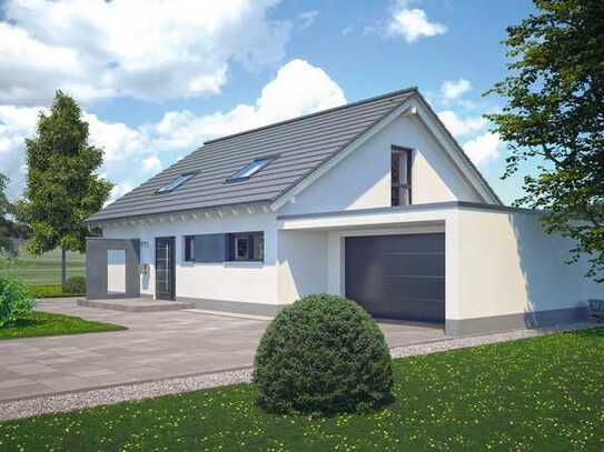 Toller Bungalow mit Platz für 2. Whg. im DG, inkl. PV, Batterie, bezugsfertig mit Garage