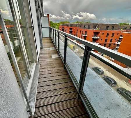 Top floor - Lichtdurchflutete Dachgeschosswohnung mit Terrasse, EBK, Tiefgarage!!!